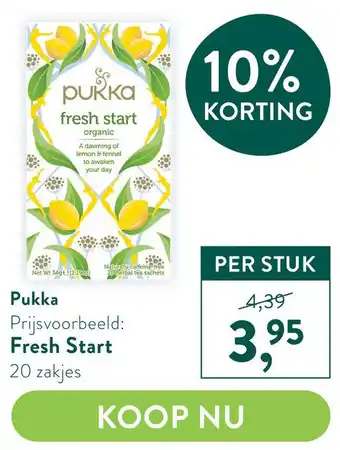 Holland & Barrett Pukka aanbieding