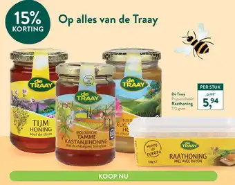 Holland & Barrett Op alles van de Traay aanbieding