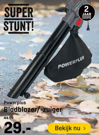 Hubo Powerplus Bladblazer/-zuiger aanbieding