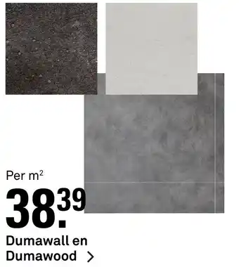 Karwei Dumawall en Dumawood> aanbieding