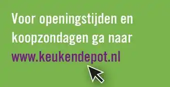 Keukendepot www.keukendepot.nl aanbieding