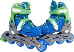 Bol.com Street Rider Inlineskates verstelbaar maat 27-30 blauw aanbieding