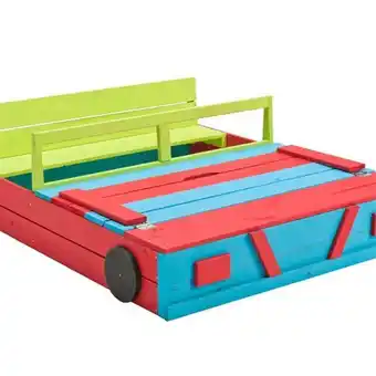 Bol.com Swing King zandbak Auto 120x100x20cm - multikleur aanbieding