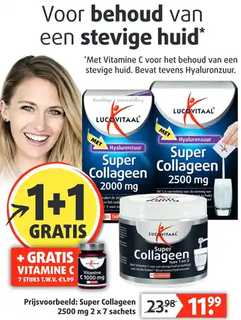 Lucovitaal Voor behoud van een stevige huid* Voor aanbieding