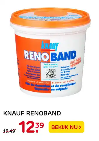 Praxis Knauf Renoband aanbieding