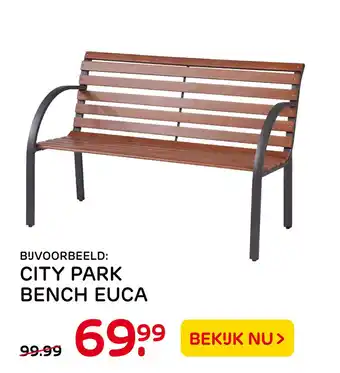 Praxis City Park Bench Euca aanbieding