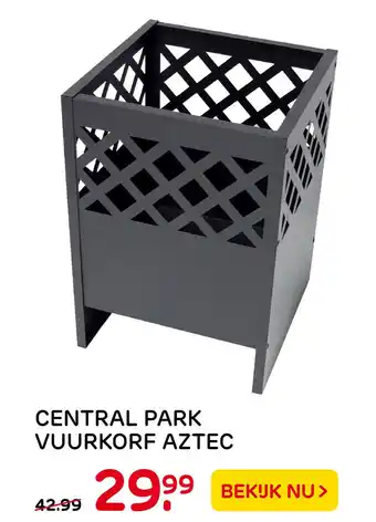 Praxis Tuincentrum CENTRAL PARK VUURKORF AZTEC aanbieding