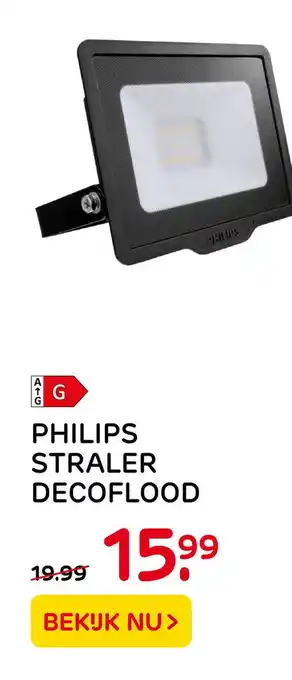 Praxis Tuincentrum PHILIPS STRALER DECOFLOOD aanbieding