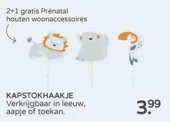 Prenatal KAPSTOKHAAKJE aanbieding