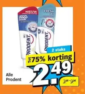 Albert Heijn Prodent aanbieding