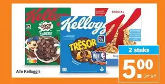 Albert Heijn Alle Kellogg's aanbieding