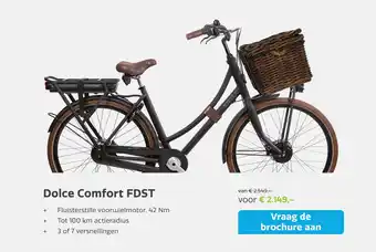 Stella fietsen Dolce Comfort FDST aanbieding