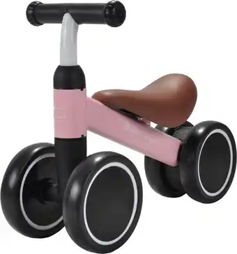 Bol.com Bandits & Angels loopfiets Little Starter pink - 1 jaar - meisjes - metaal - roze aanbieding