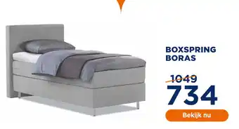 TotaalBED BOXSPRING BORAS aanbieding