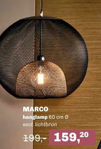 Trendhopper Marco hanglamp aanbieding