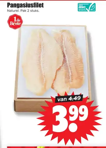 Dirk Pangasiusfilet aanbieding