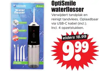 Dirk OptiSmile waterflosser aanbieding