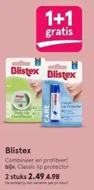 Etos Blistex aanbieding