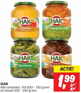 Dekamarkt HAK aanbieding