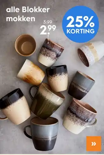 Blokker alle mokken aanbieding