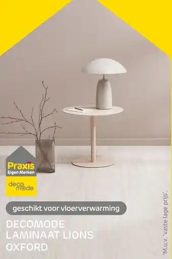 Praxis DECOMODE LAMINAAT LIONS OXFORD aanbieding