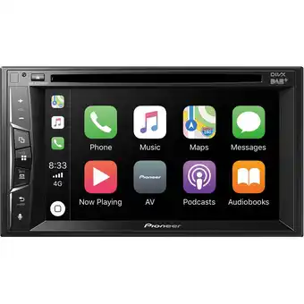 Conrad Pioneer AVH-Z3200DAB Autoradio met scherm dubbel DIN DAB+ tuner, Bluetooth handsfree, Aansluiting voor achteruitrijcamera aanbieding