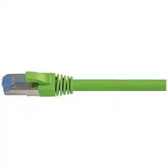 Conrad Helukabel 11007750-50 RJ45 Netwerkkabel, patchkabel CAT 5 1.00 m Groen Halogeenvrij, Afgeschermd 50 stuk(s) aanbieding