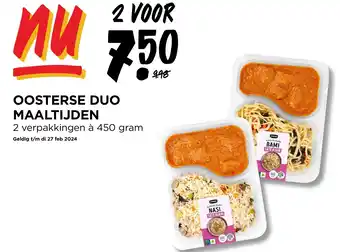 Jumbo OOSTERSE DUO MAALTIJDEN 450g aanbieding