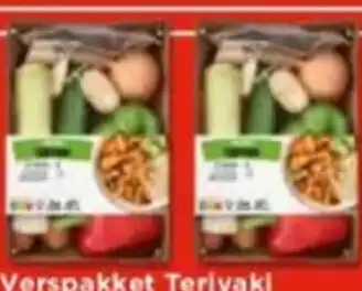 Vomar Voordeelmarkt Verspakket teriyaki per stuk aanbieding