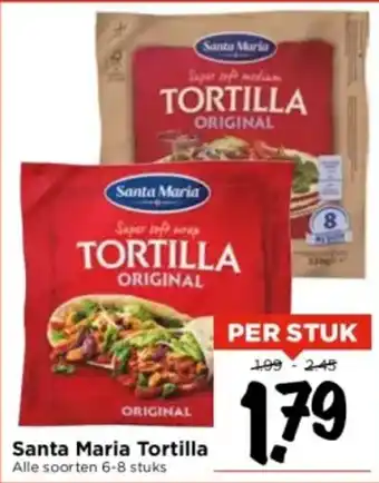 Vomar Voordeelmarkt Santa maria tortilla aanbieding