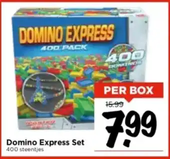 Vomar Voordeelmarkt Domino express set per box aanbieding