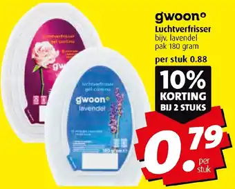 Boni Gwoon luchtverfrisser 180 gram aanbieding