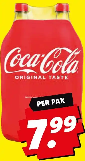 Boni Coca-cola regular pak 4 flessen a 1500 ml aanbieding