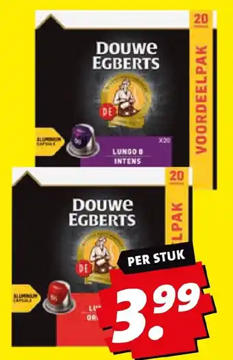 Boni Douwe egberts koffiecapsules per stuk aanbieding