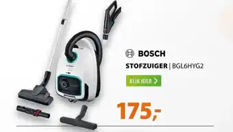 Expert Bosch BGL6HYG2 Wit aanbieding