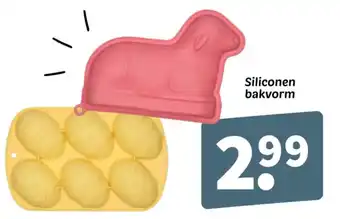 Wibra Siliconen bakvorm aanbieding