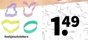 Wibra Koekjesuitstekers aanbieding