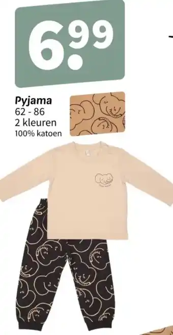 Wibra Pyjama aanbieding