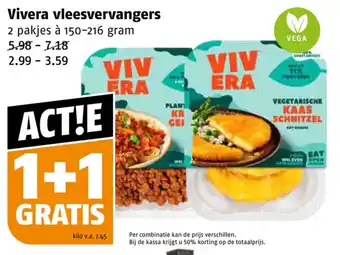 Poiesz Vivera vleesvervangers aanbieding