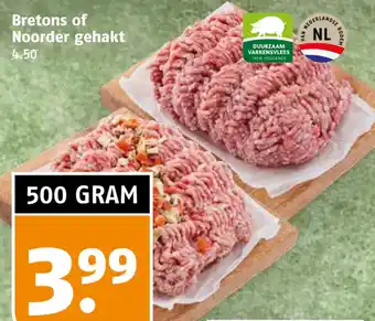 Poiesz Bretons of Noorder gehakt 500g aanbieding