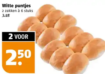 Poiesz Witte puntjes aanbieding