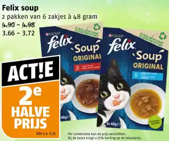 Poiesz Felix soup aanbieding