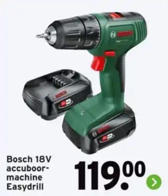 GAMMA Bosch 18V accuboormachine Easydrill aanbieding