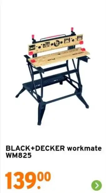 GAMMA BLACK+DECKER workmate WM825 aanbieding