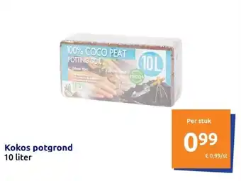 Action Kokos potgrond aanbieding