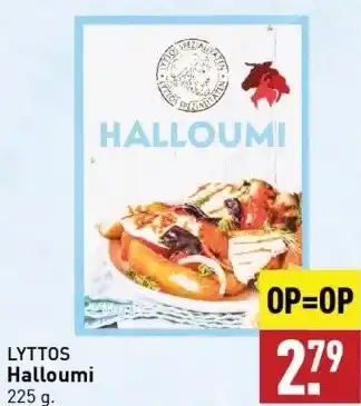 ALDI LYTTOS Halloumi aanbieding