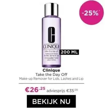 ICI Paris XL Clinique Take the Day Off 200ml aanbieding
