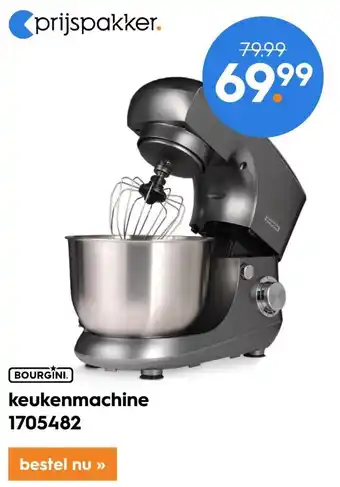 Blokker keukenmachine 1705482 aanbieding