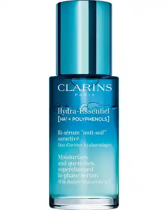 ICI Paris XL Clarins Bi Phase Serum Clarins - Hydra-essentiel (ha²) Bi-phase Serum aanbieding