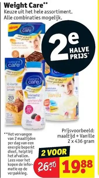 Kruidvat Weight Care aanbieding